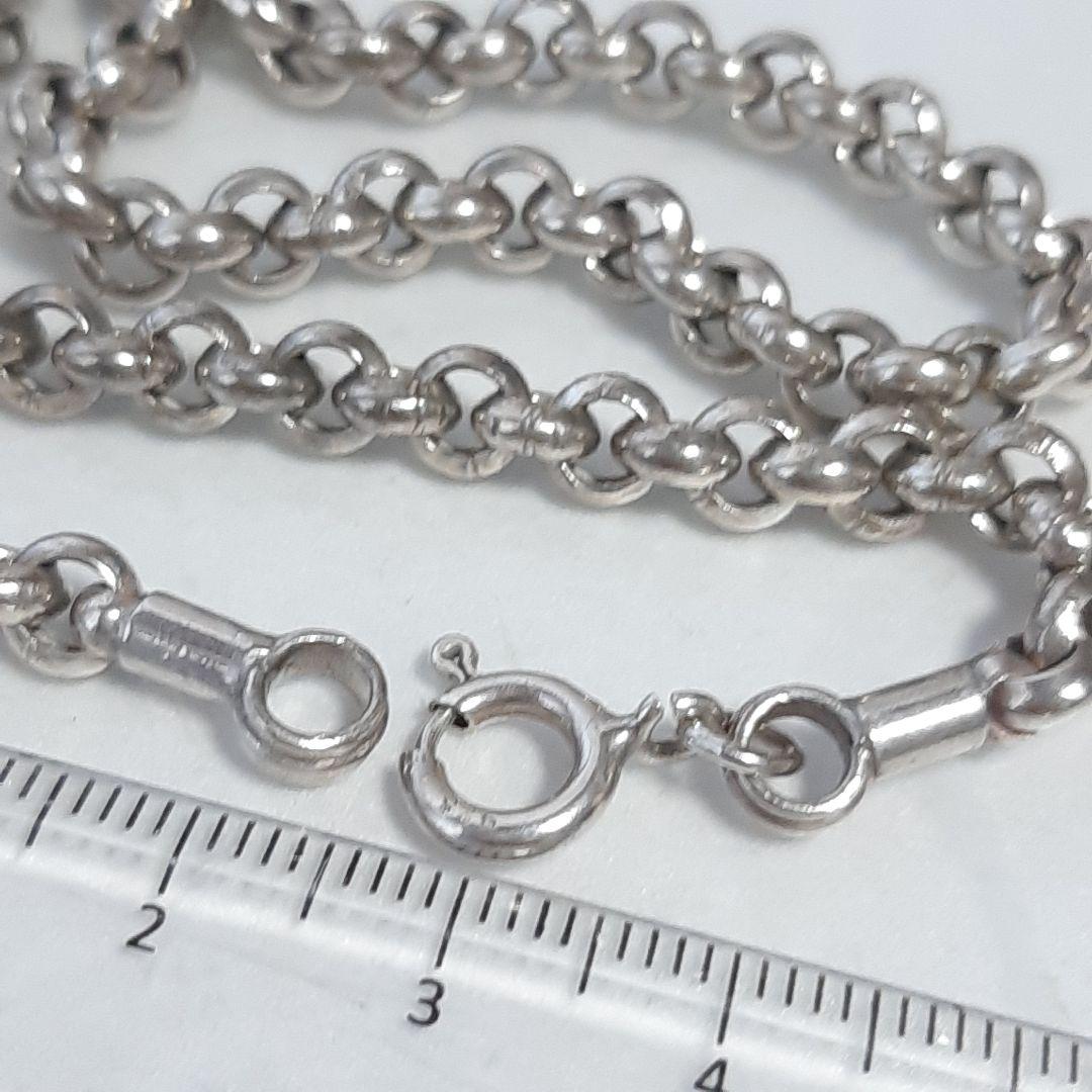 銀　チェーン　ネックレス　925　Silver　シルバー　n1