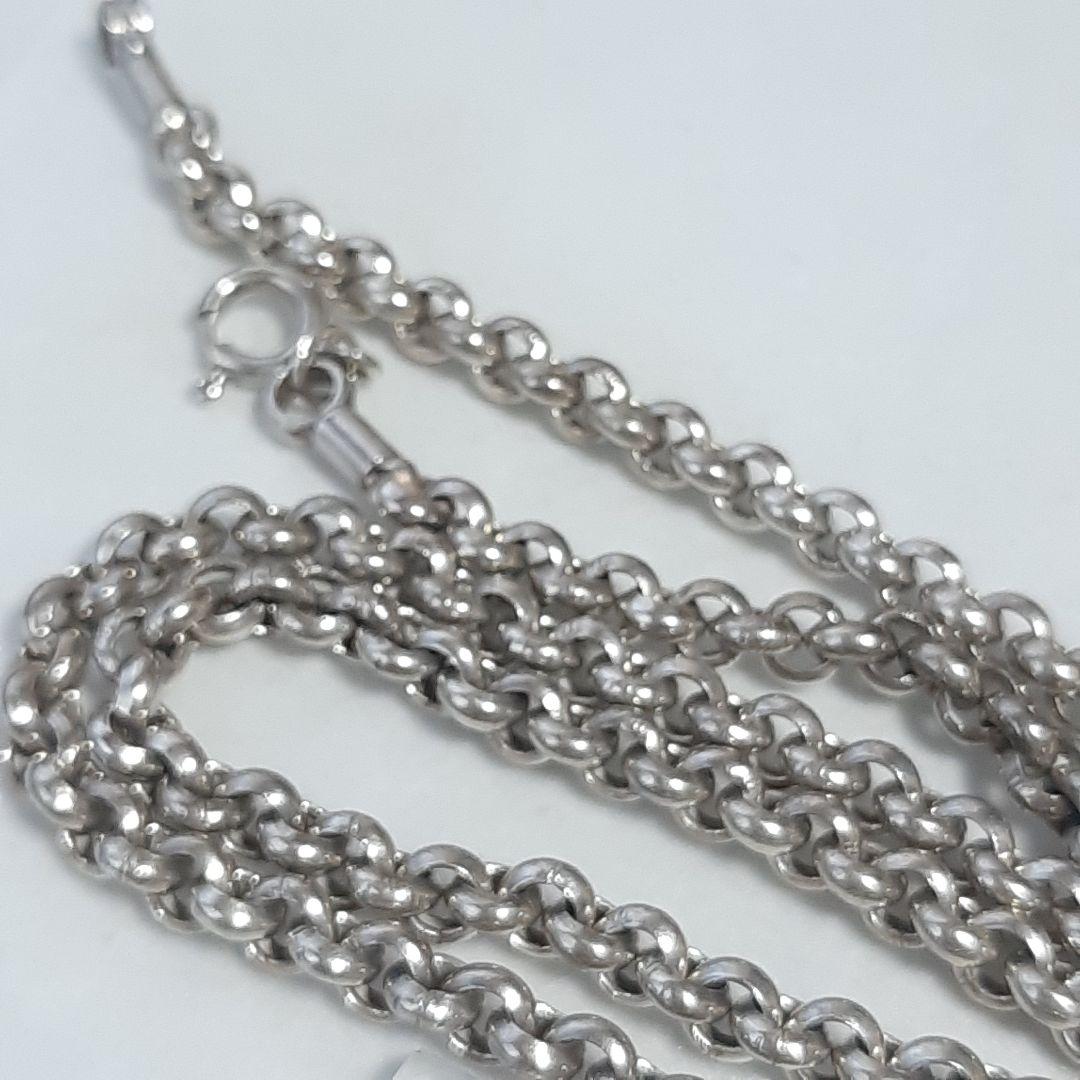銀　チェーン　ネックレス　925　Silver　シルバー　n1