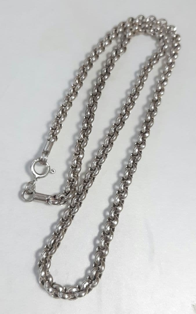 銀　チェーン　ネックレス　925　Silver　シルバー　n1