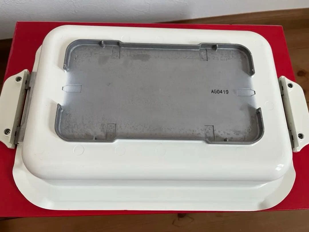 BRUNO コンパクトホットプレート レッド ➕深鍋➕グリル 説明書あり