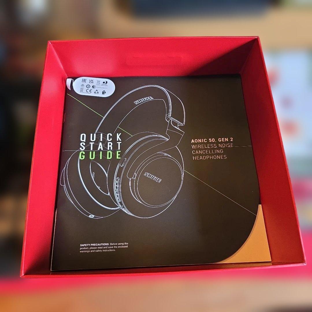 極美品　SHURE AONIC 50 ワイヤレスヘッドフォン　シュアー