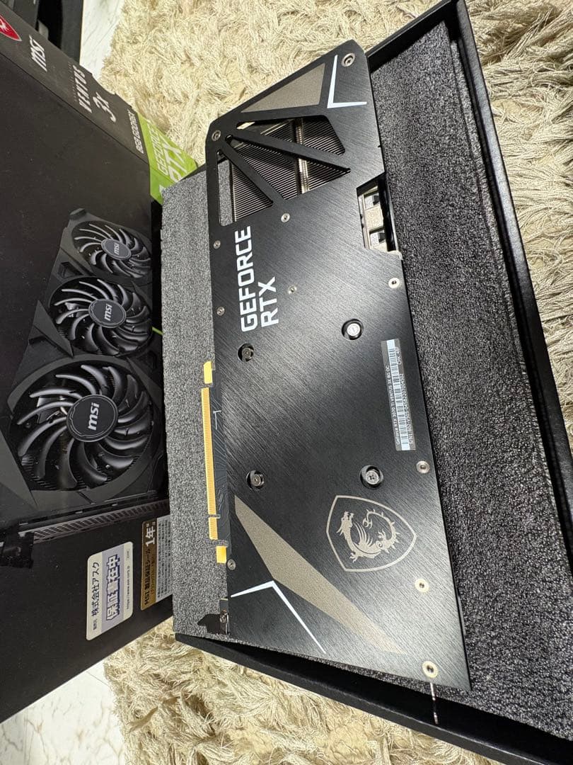msi GeForce RTX 3070 Ti 8G OC グラボ