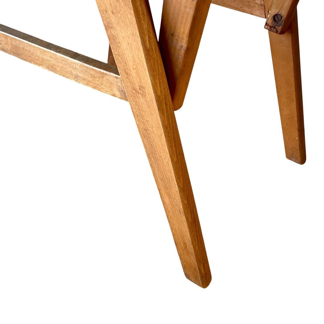 【希少】オールドマルニ ダイニングチェア 木製 椅子 ビンテージ 古道具