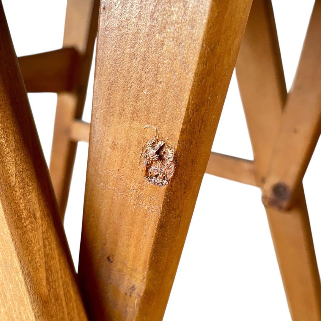 【希少】オールドマルニ ダイニングチェア 木製 椅子 ビンテージ 古道具