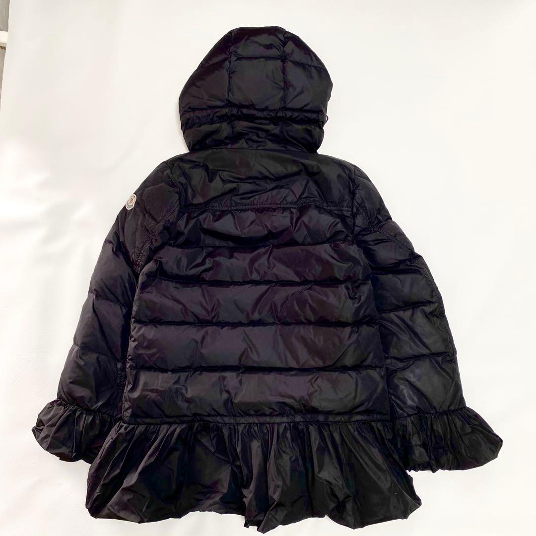 モンクレール　SERRE ダウンジャケット　フリル　フード付き　ドローコード