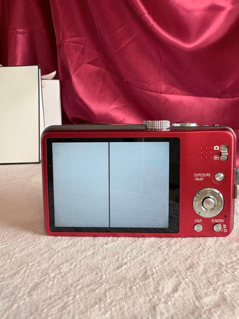 LUMIX DMC-TZ30 レッド 20倍ズーム　カメラライカレンズ