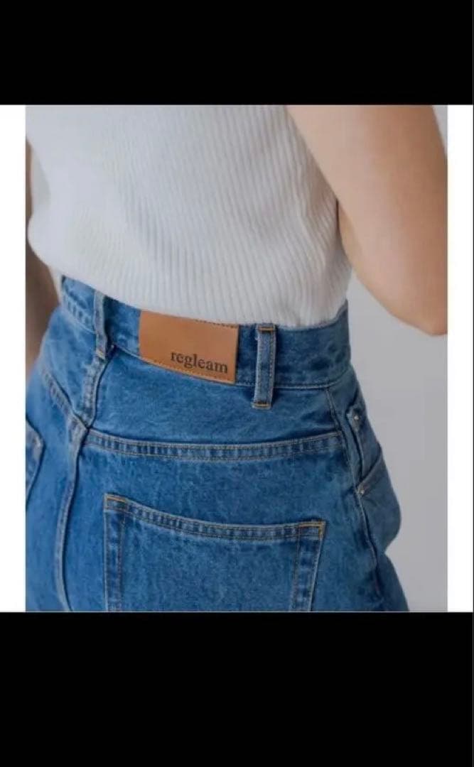 regleam カーブワイドデニム