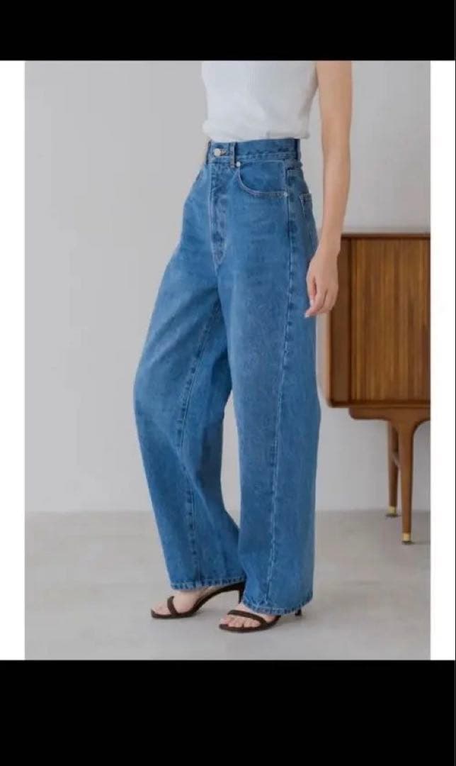 regleam カーブワイドデニム