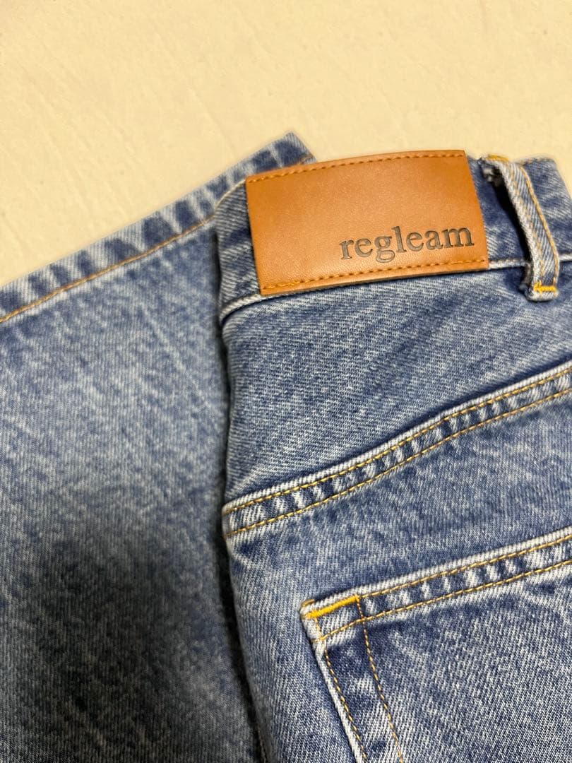 regleam カーブワイドデニム