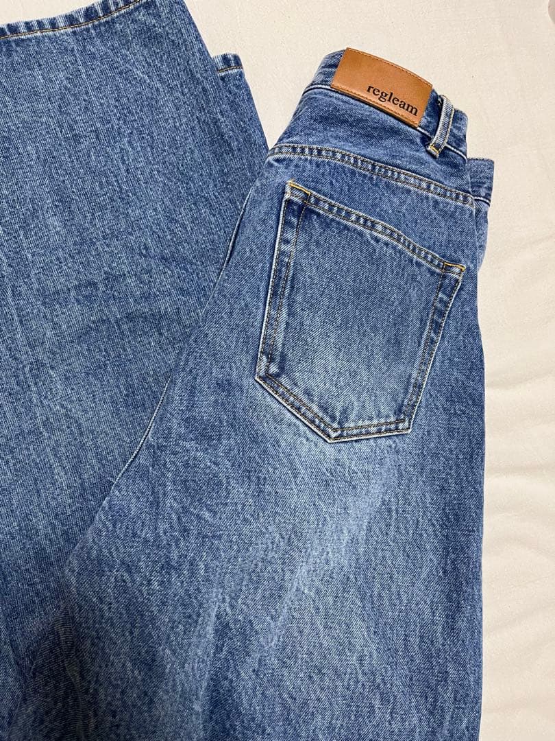regleam カーブワイドデニム
