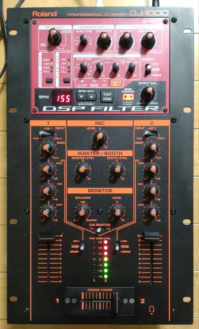 ROLAND DJ-1000 動作確認済み　送料込み　DJミキサー