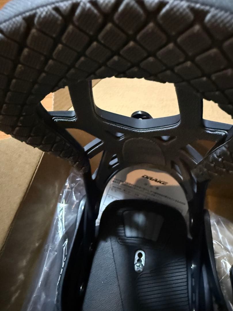 DRAKE スノーボードビンディング ブラック