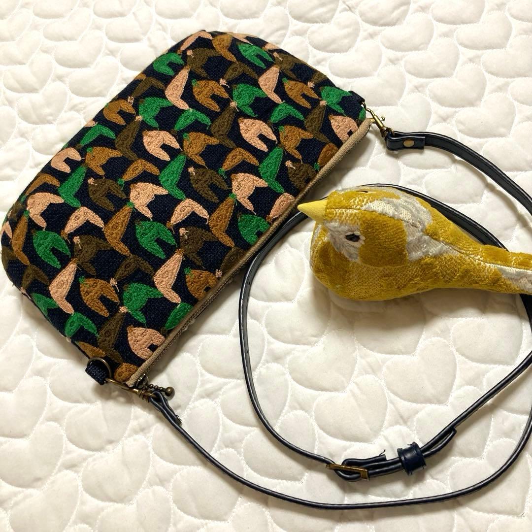 805 両面使えるショルダーバッグ　repo × tambourine