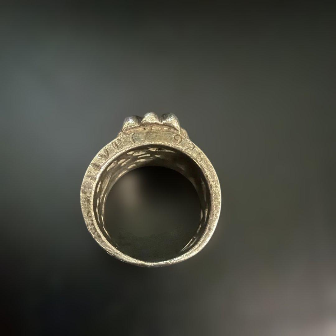 スターリングシルバー製キーパーリング