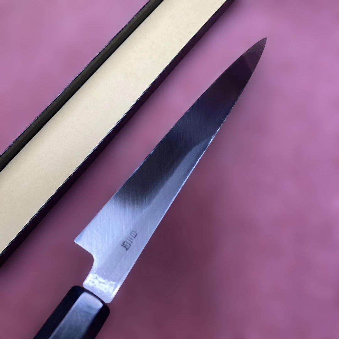 白ニ鋼　フグ引き包丁　270㎜　9寸