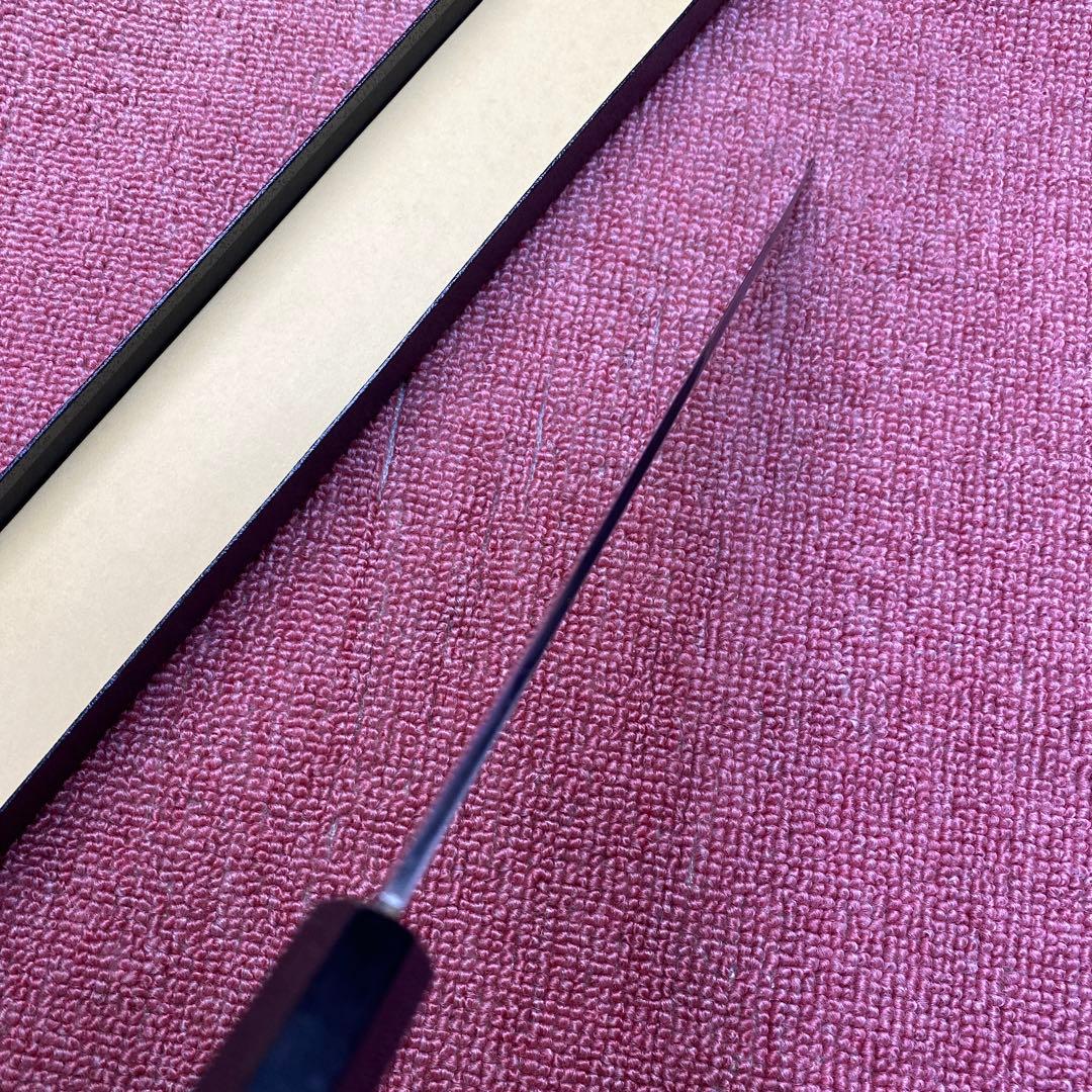白ニ鋼　フグ引き包丁　270㎜　9寸