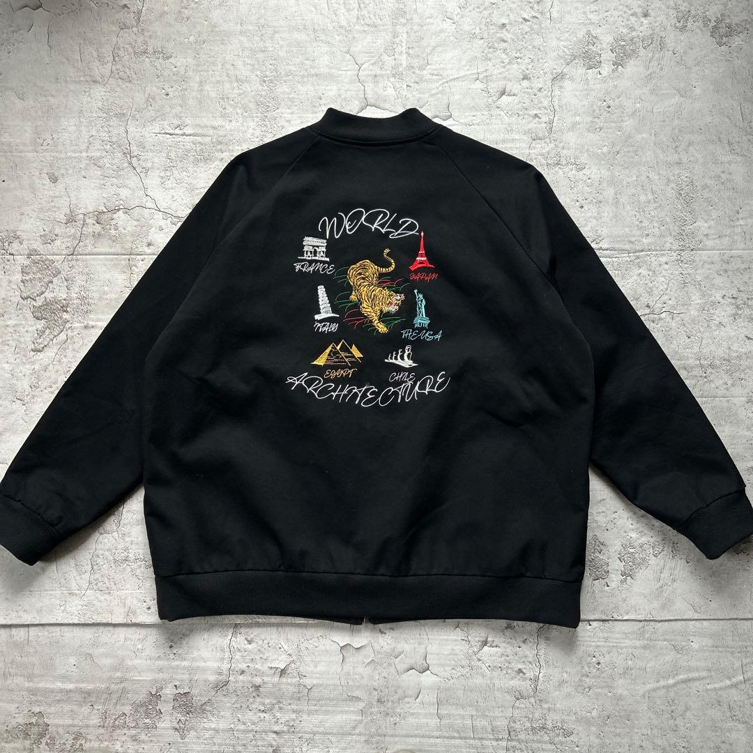 CAMBIO カンビオ　スーベニアジャケット　ブルゾン　虎　刺繍