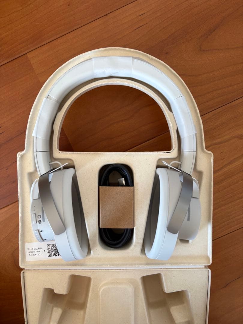 NTT nwm ONE オンイヤースピーカー MBH001 ライトグレー