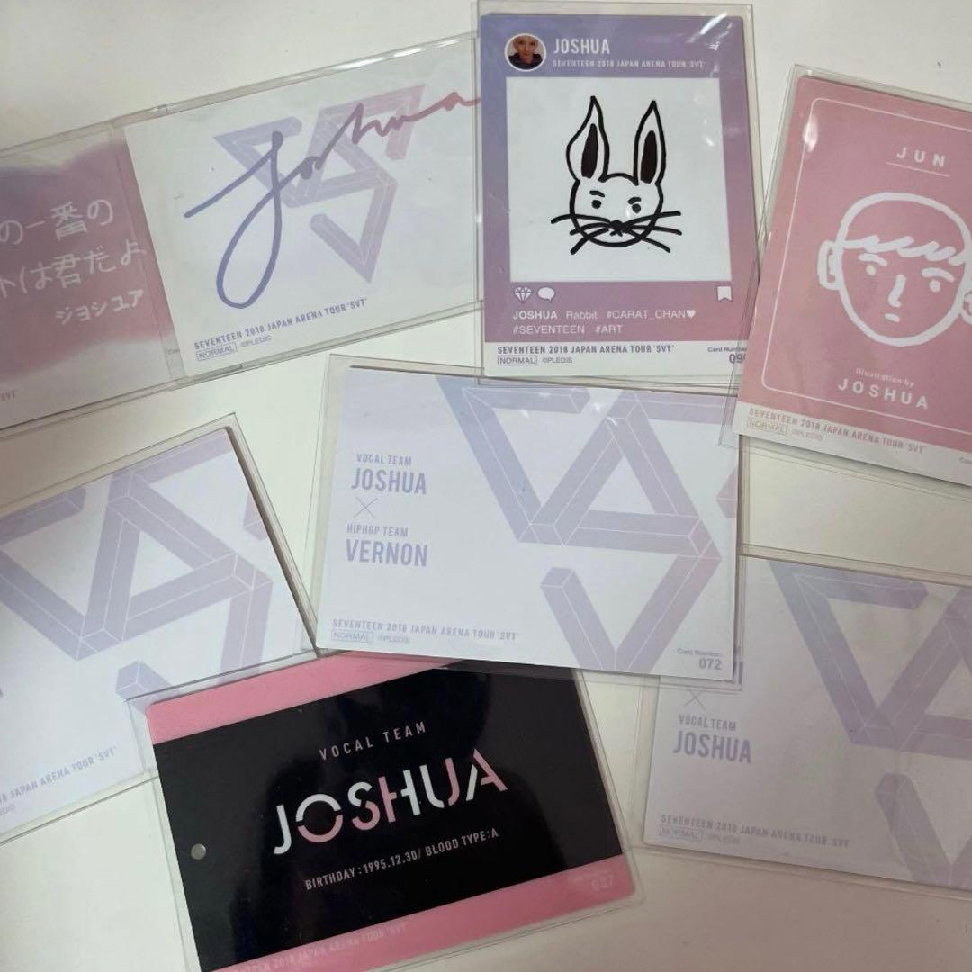 SVT 2018 ジョシュア トレカ セット