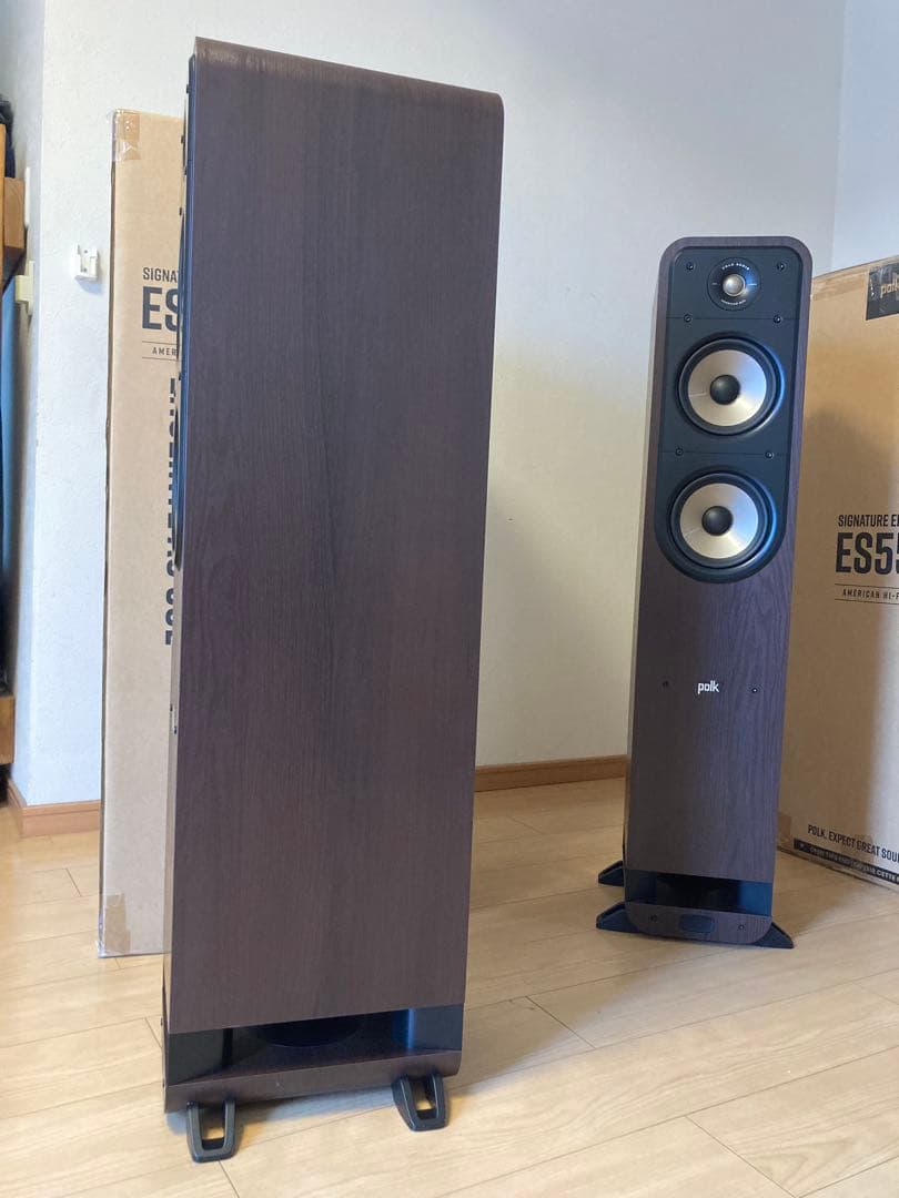 Polk ES55 スピーカー ブラウン (1/2)