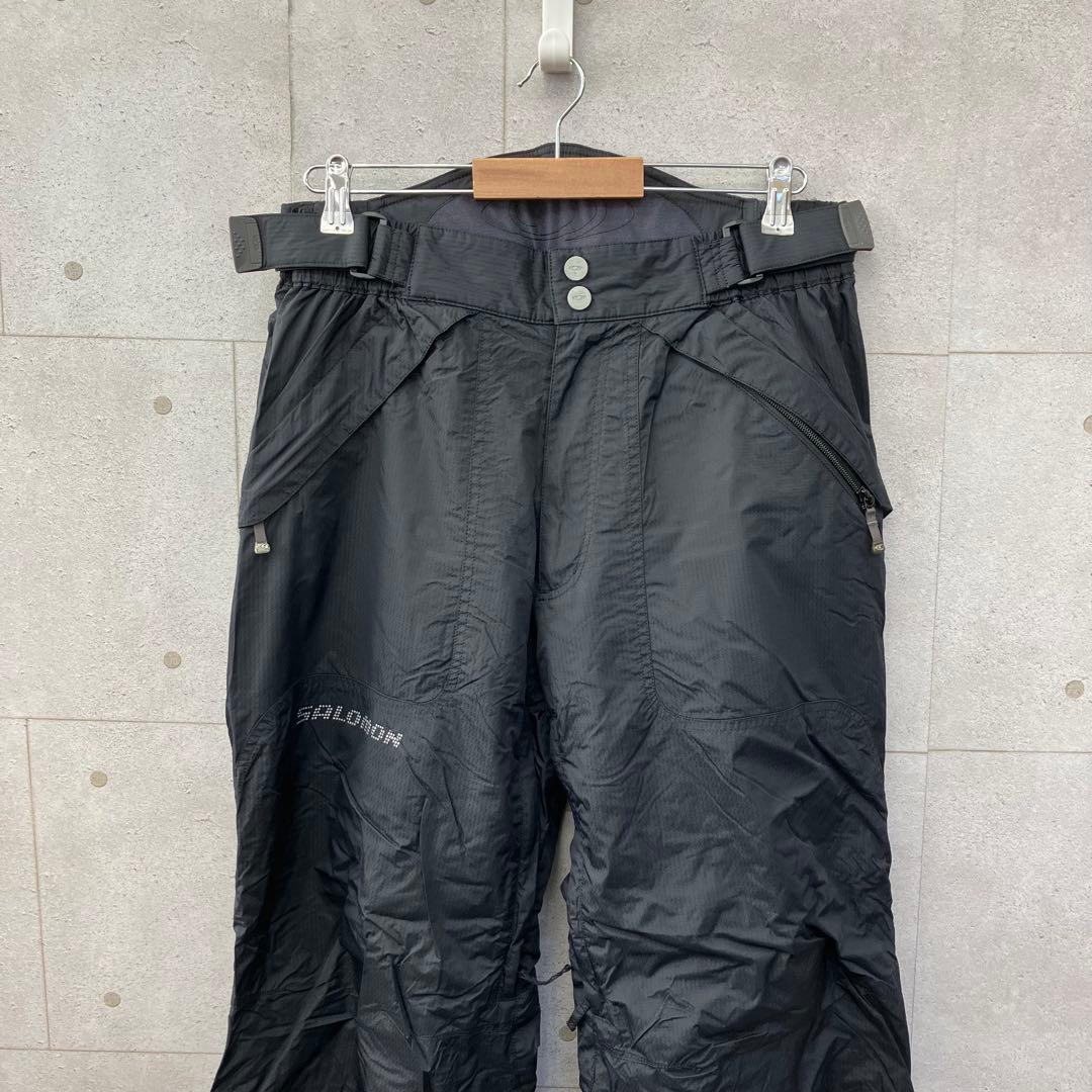 SALOMON ウィンターパンツ スノーウェア メンズ フリーサイズ 黒