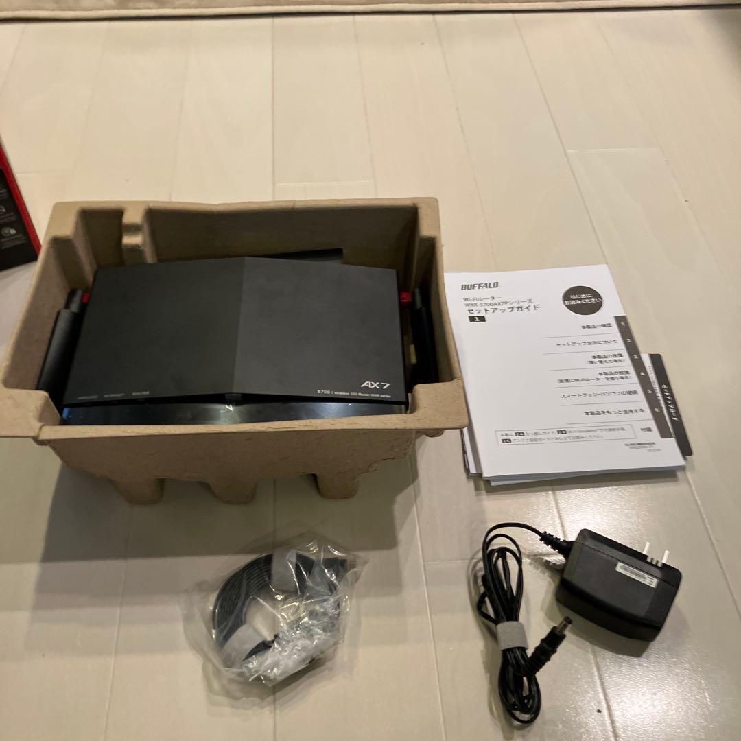 BUFFALO WXR-5700AX7P Wi-Fi 6ルーター