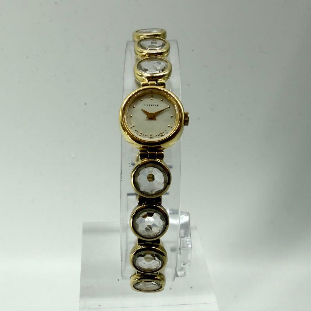 稼働/新品電池✨セイコー ラサール 1E50-0129 バングルウォッチ ブレス