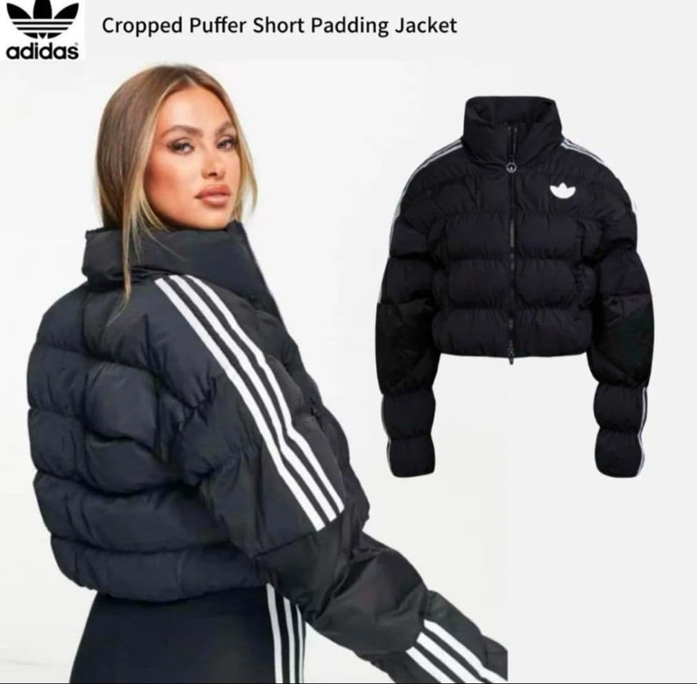 アディダスオリジナルス パディング クロップド ダウンジャケット　XXS
