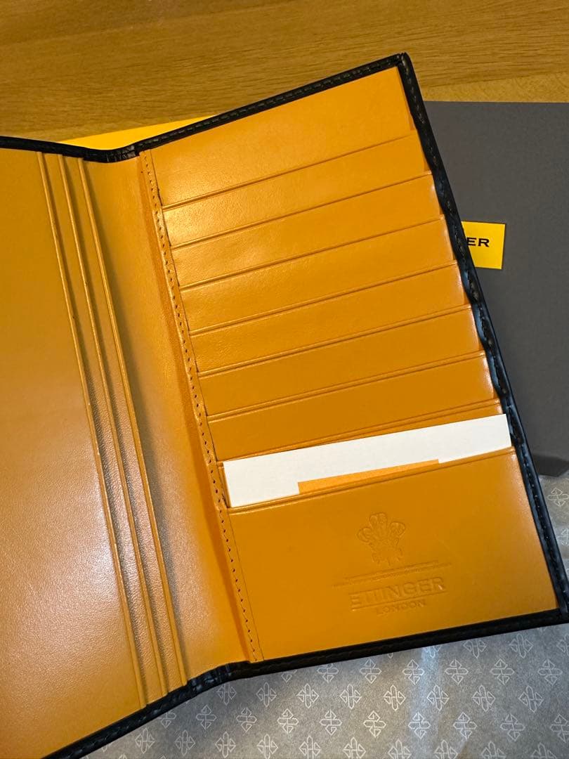 新品未使用　ETTINGER BRIDLE HIDE 長財布