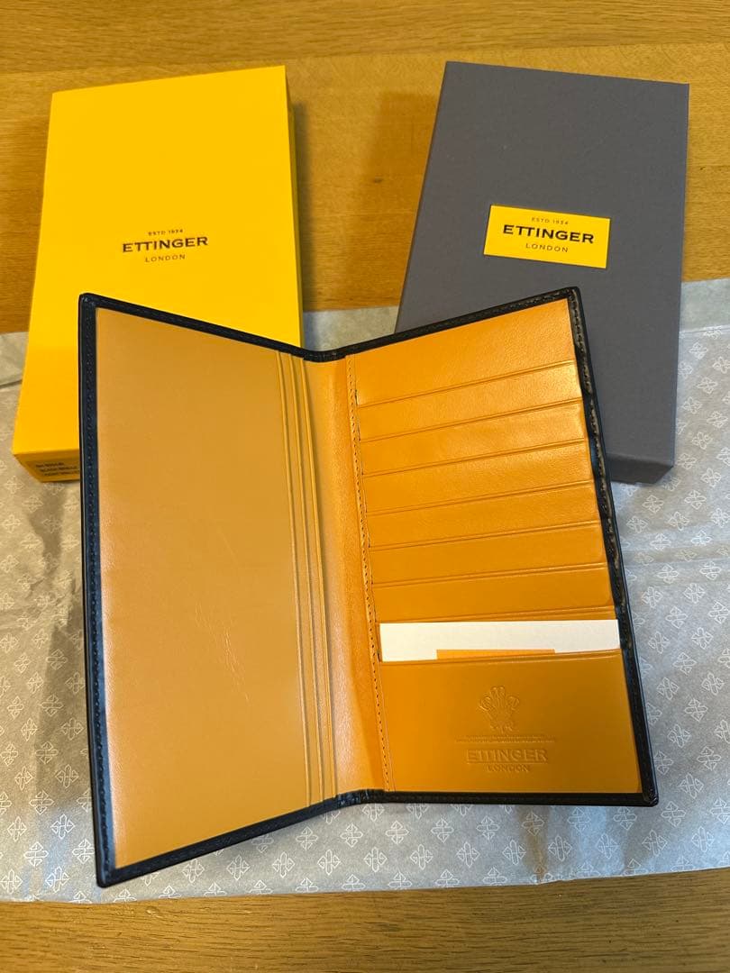 新品未使用　ETTINGER BRIDLE HIDE 長財布
