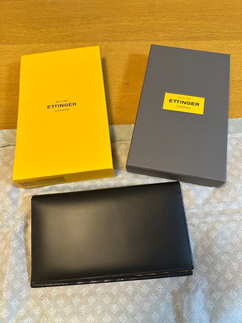 新品未使用　ETTINGER BRIDLE HIDE 長財布