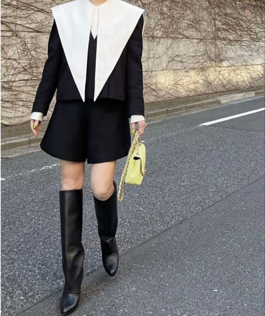 m*i様 完売品cygne シーニュ Agnes ロングカラーセーラーブラウス