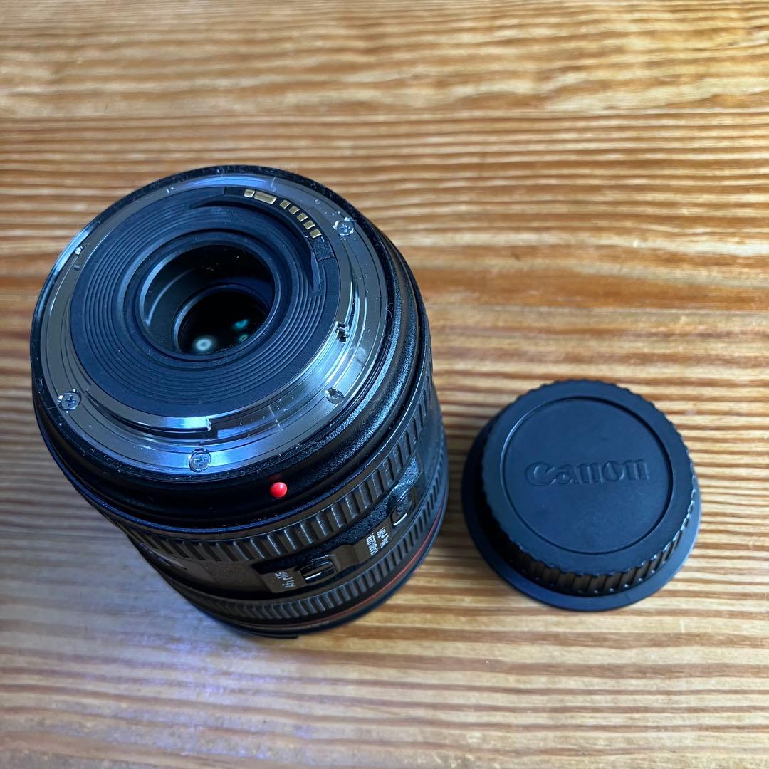 【良品】Canon EF 24-70mm f/4L USM レンズフード付き