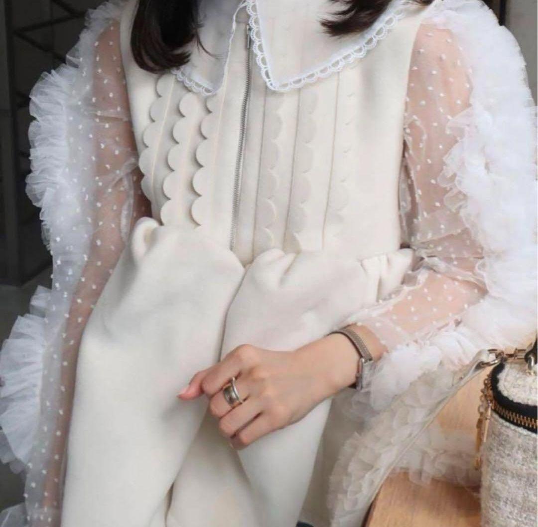 bibiy. CAMILLE SHEER TOP チュールトップス【タグ付き】