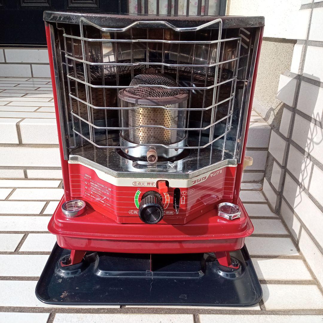 フジカ石油ストーブ （13）フジカヤングＩＩ昭和レトロ状態良好！電子点火OK！