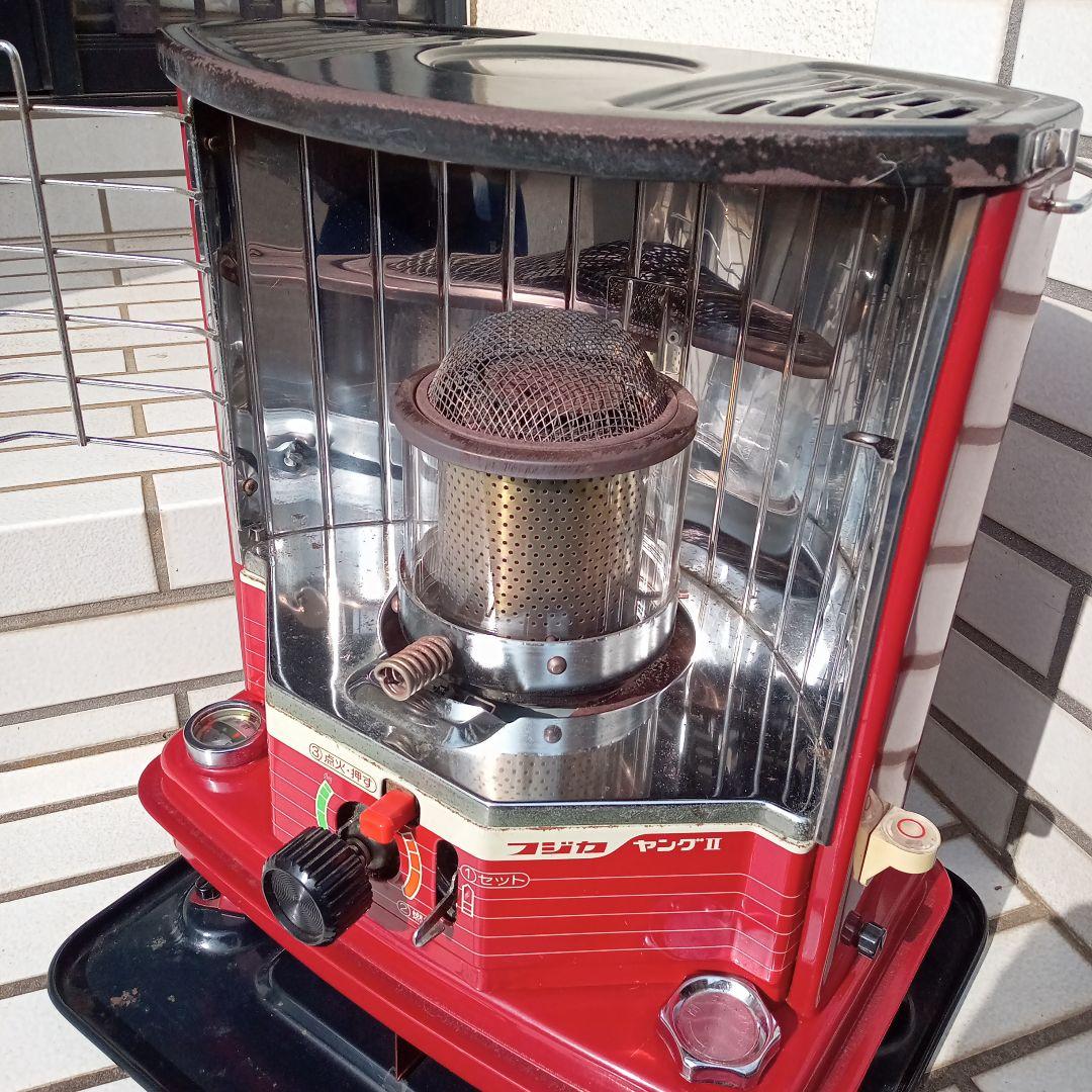 フジカ石油ストーブ （13）フジカヤングＩＩ昭和レトロ状態良好！電子点火OK！