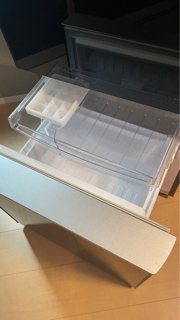 SHARP 冷蔵庫 SJ-GD14C 137L ブラック 取扱説明書付き