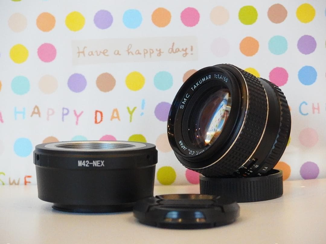 SMC Takumar 50mm F1.4 SONY Eマウント セット