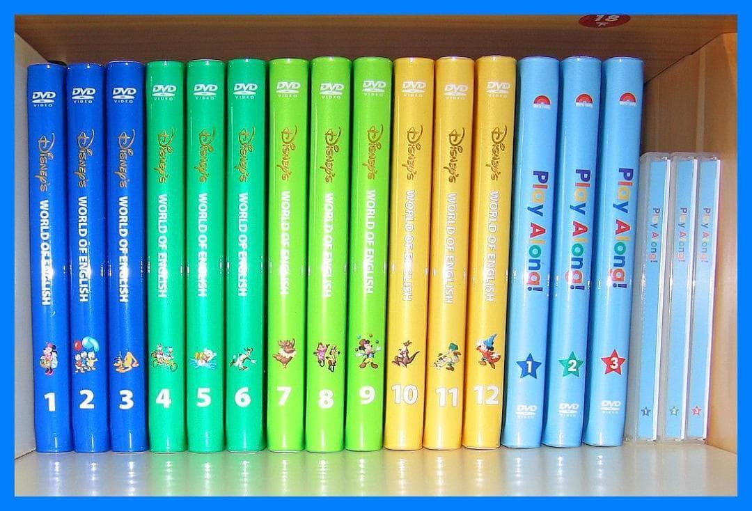 専用出品2018【未使用に近いセット】新子役 最上セット ディズニー英語 dwe