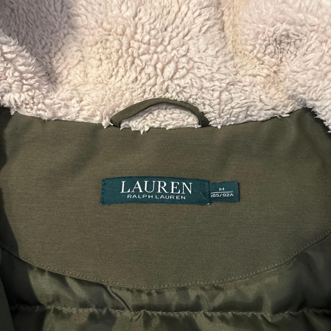 ラルフローレン ロングダウンジャケット カーキ