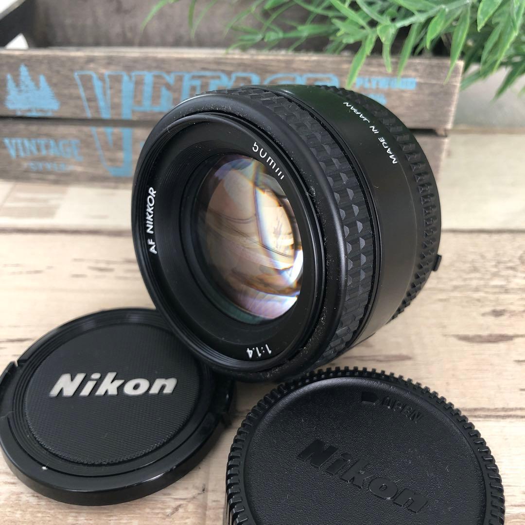 Nikon AF NIKKOR 50mm F1.4 単焦点レンズ♪