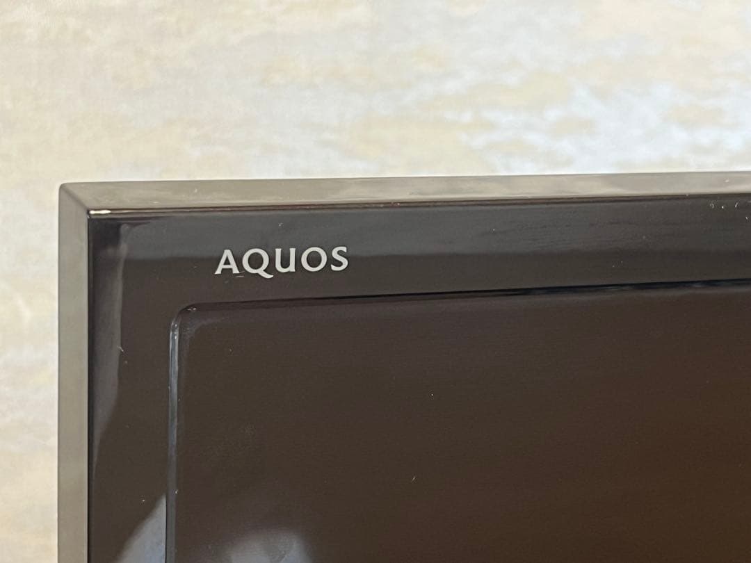 SHARP AQUOS 液晶カラーテレビ 本体 32V リモコン付き