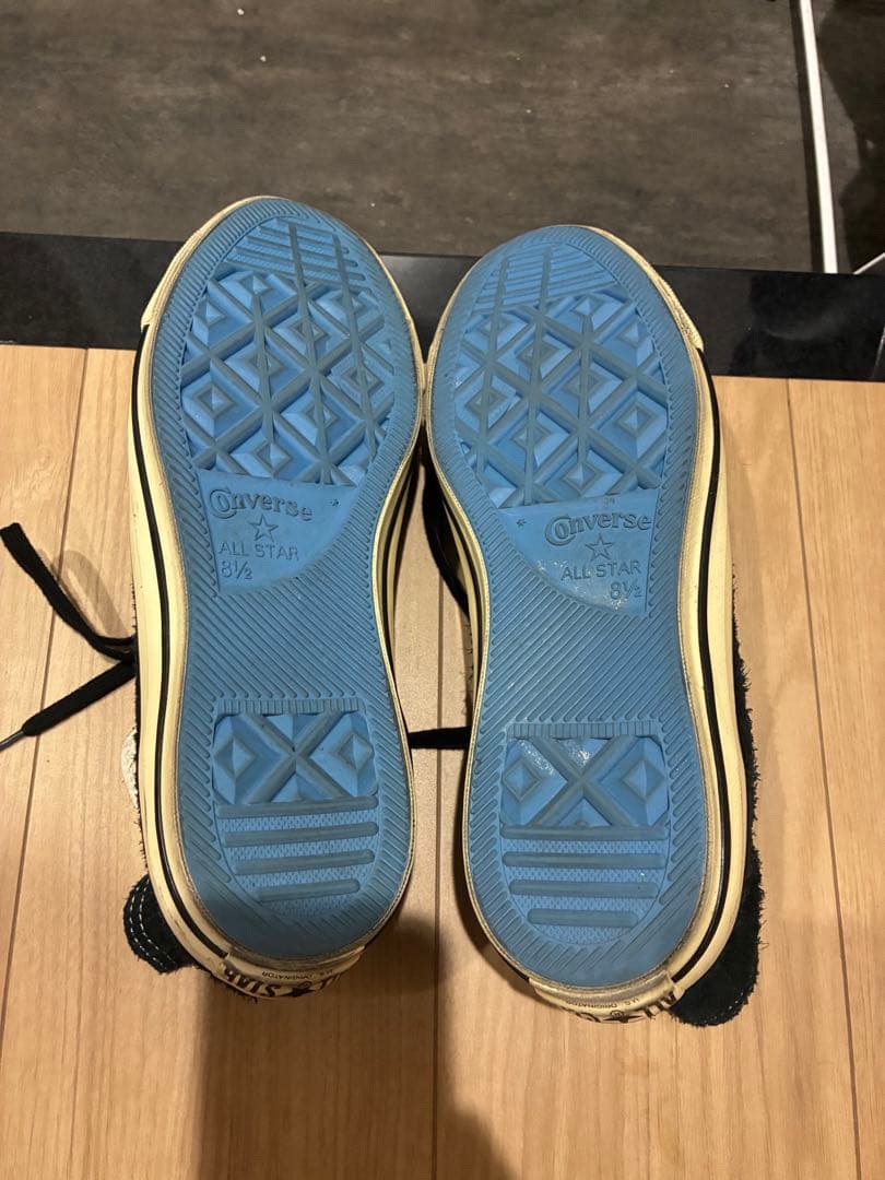 ク*ン様 dairiku✖︎Converseハイカットスニーカー ブラック