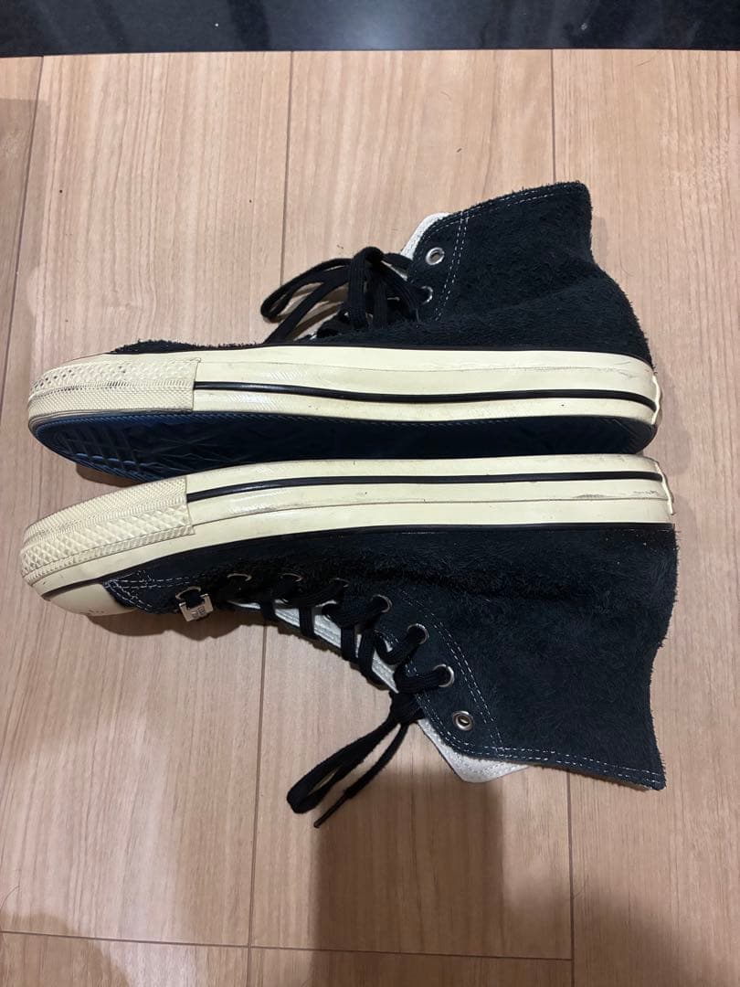 ク*ン様 dairiku✖︎Converseハイカットスニーカー ブラック