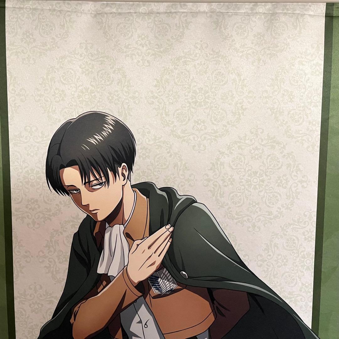 進撃の巨人 リヴァイ くじメイトvol.3 タペストリー おまけ付き