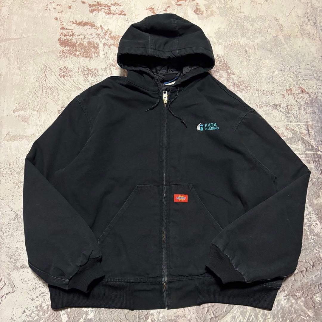 90's dickies ディッキーズ アクティブジャケット ブラック XXL