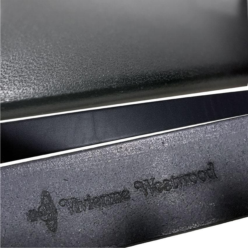 30mm 新品 ヴィヴィアンウエストウッド 日本製 ブラック ベルト 正規品