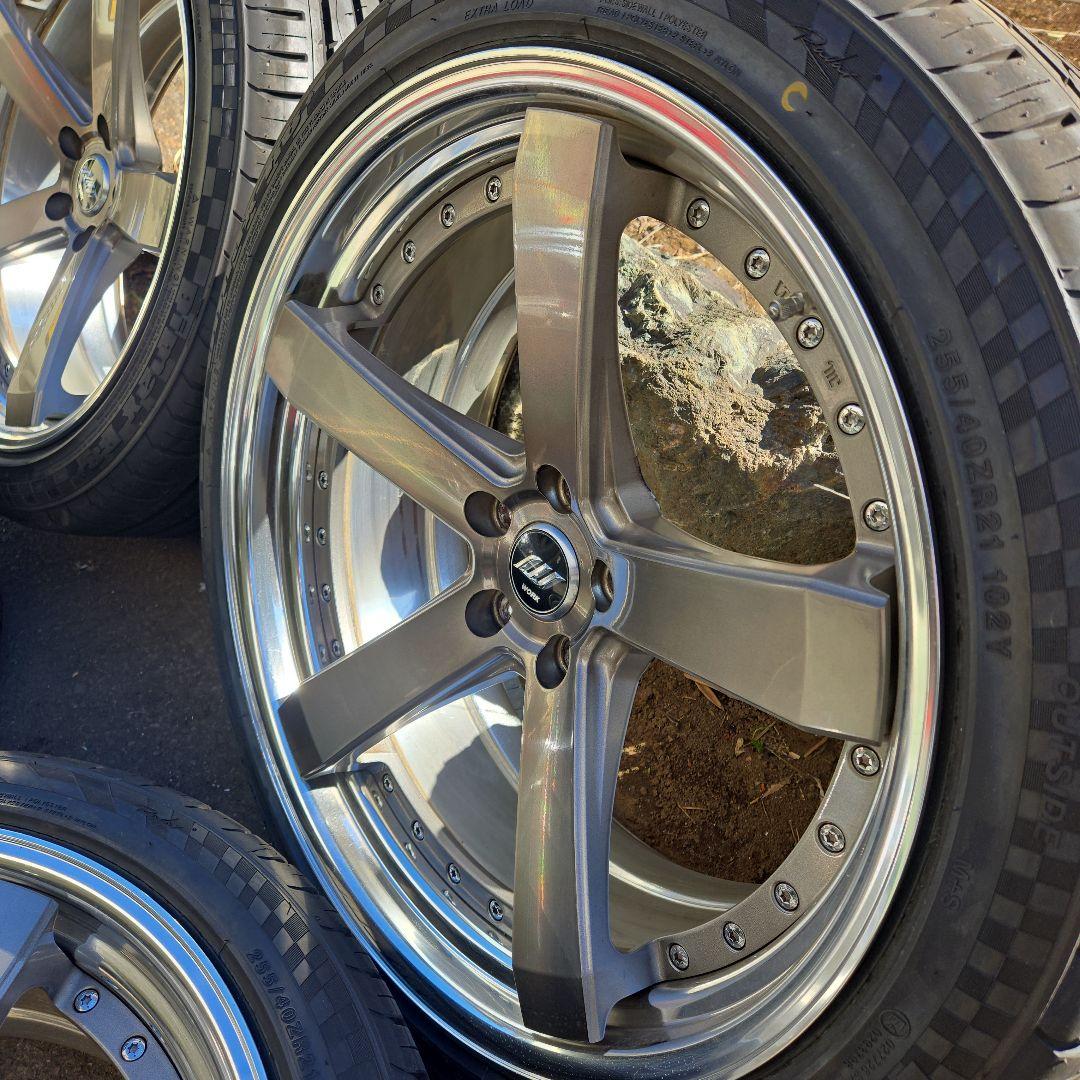 tomoさん専用！　 zeast ST2 21インチ　ホイール.タイヤセット