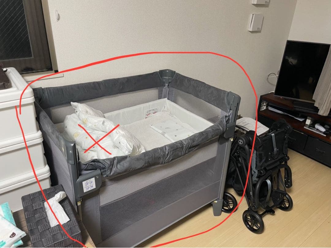 【合計定価84,480円】①ココネルエアープラスAB② ベビーふとん7点　セット