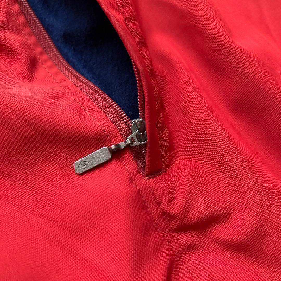 希少 Patagoniaパタゴニア 赤ナイロンジャケット　裏フリース y2k古着